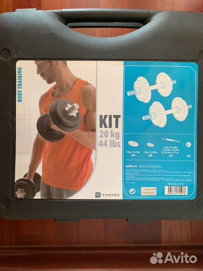 Гантели разборные