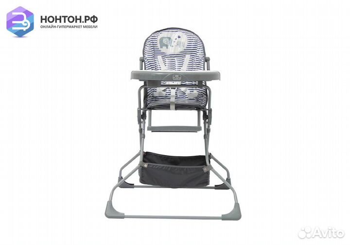 Стульчик для кормления Polini kids 252 Слоник серы