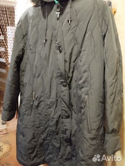 Пуховик зимний женский