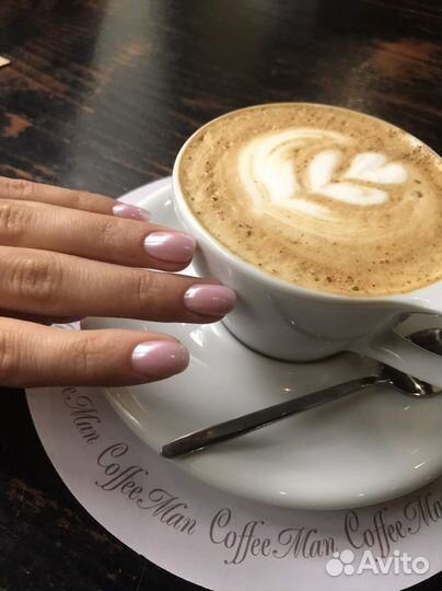 Маникюр наращивание ногтей