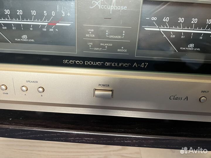 Усилитель мощности Accuphase A-47