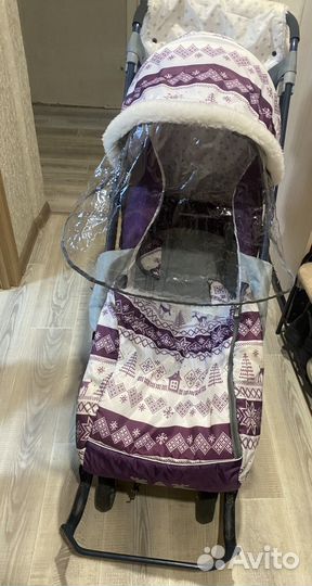 Коляска санки