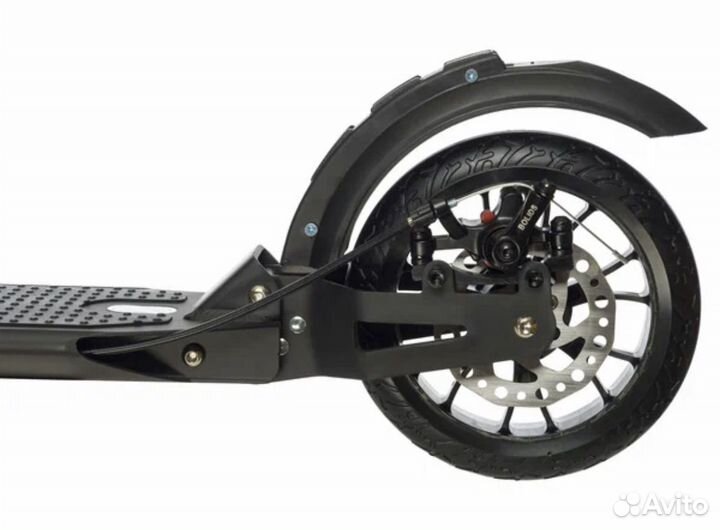 Самокат взрослый Urban Scooter Total Black pro