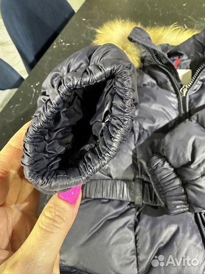 Пуховик зимний Moncler оригинал 3-4 года