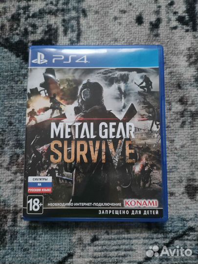 Metal Gear Survive PS4 Русские субтитры