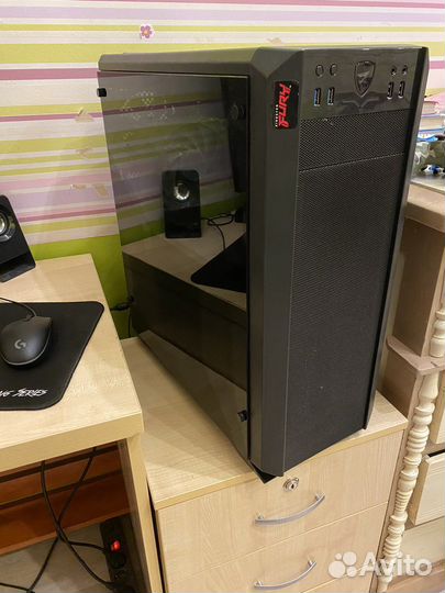 Игровой пк i3 10105f rx 580