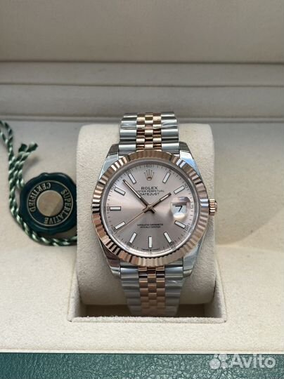 Rolex Datejust 41 Sundust Pink Dial 126331