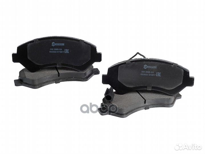 Колодки дисковые п. с антискр. пл Peugeot Boxer