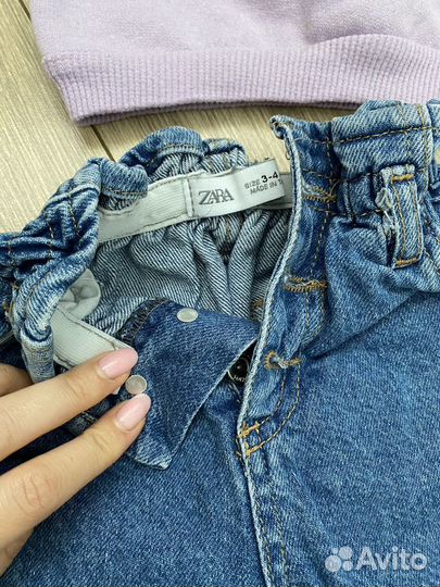 Вещи для девочки джинсы джемпер 92 98