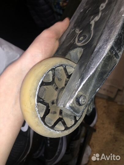 Трюковой самокат кастом парк