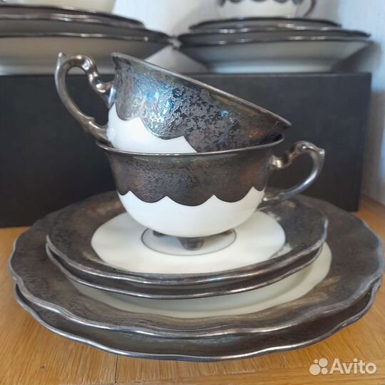 Антикварные чайные тройки от Кёнингсзельт
