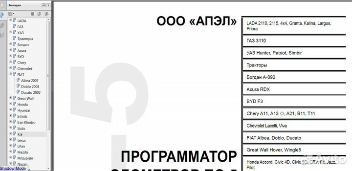 Комплект программаторов по-4 и по-5
