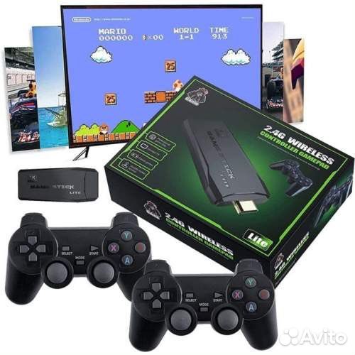 Приставка игровая game stick 64