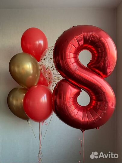 Шарики и шары воздушные за 3 часа доставка