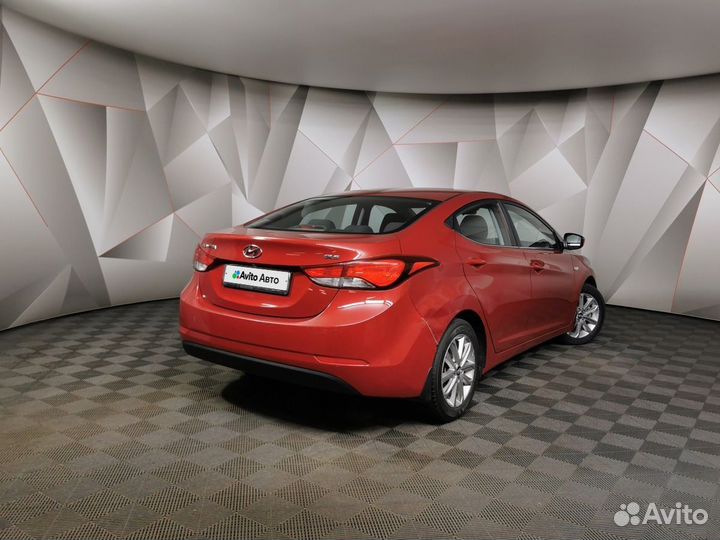 Hyundai Elantra 1.6 AT, 2015, 165 120 км