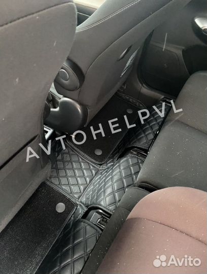 3d коврики toyota wish 20