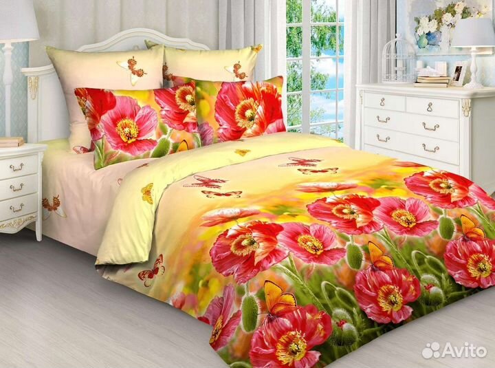 Постельное белье Поплин, Бязь в ассортименте