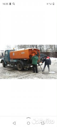 Устранение засоров, чистка канализации