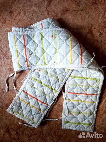 Бортики в кроватку IKEA