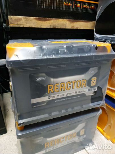 Аккумулятор Реактор 75ач