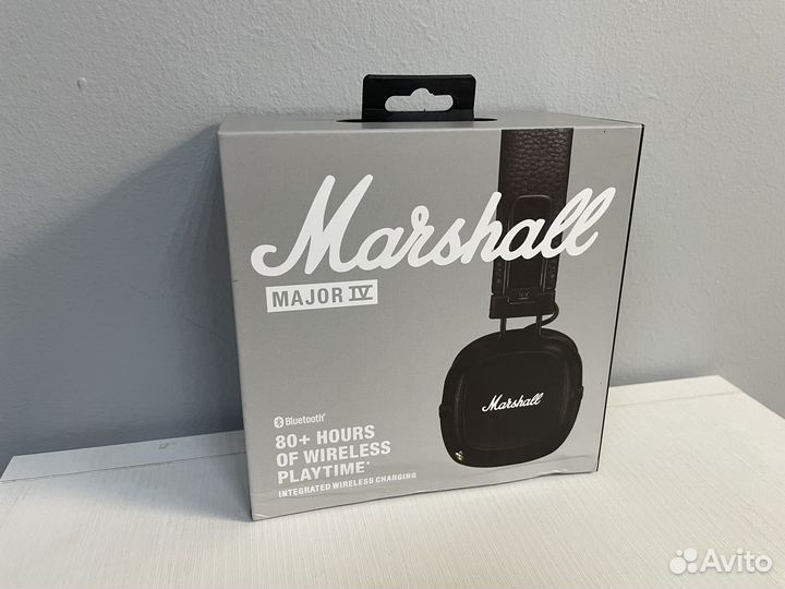 Marshall major 4 IV, black