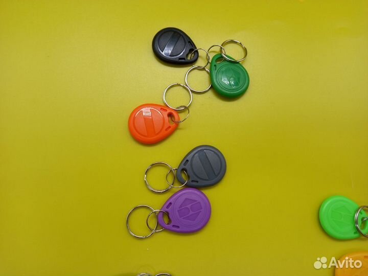 26365 Брелоки rfid, 125 кГц, EM4305, T5577, 10 шт