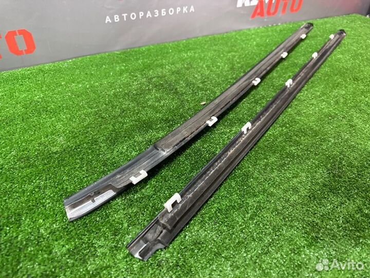 Уплотнитель стекла наружный (Бархотка) Kia Ceed 1