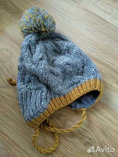 Шапка детская шерстяная 2-3 г