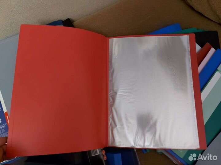 Папки с вкладышами прижимом скоросшиватели