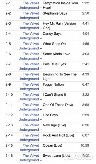 The Velvet Underground - Gold 2CD Rus