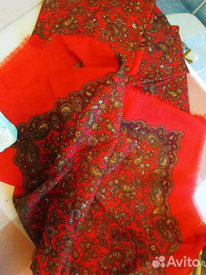 Платок шерстяной