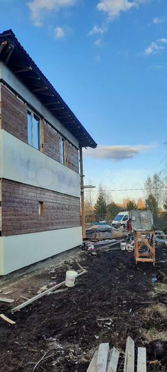 Дом 120,8 м² на участке 8 сот.