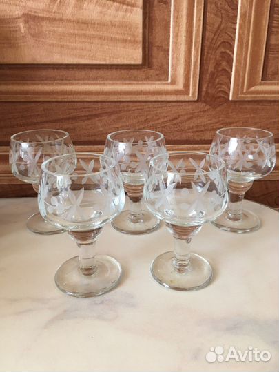 Фужеры стопки стаканы