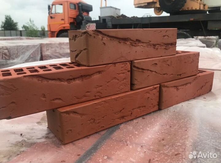 Кирпич клинкерный 0.7 NF. Доставка