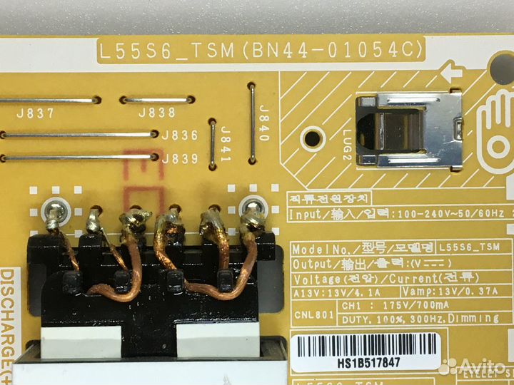 L55S6 TSM BN44-01054C samsung UE55TU7560U