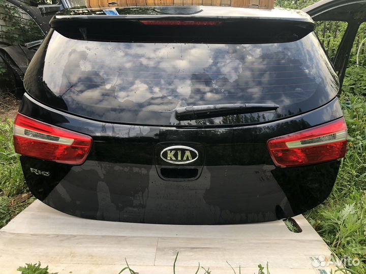 Крышка багажника kia rio 3 рестайлинг