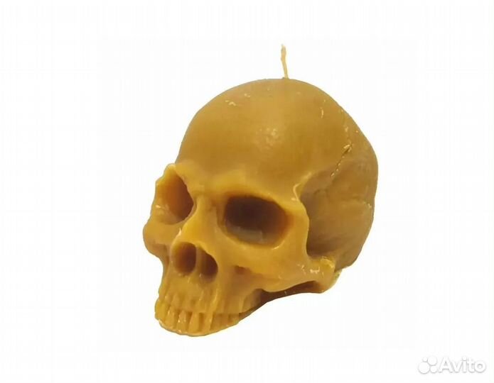 Свеча Череп Магическая для оккультных сеансов