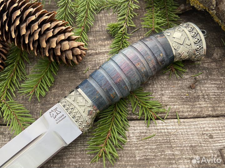 Нож казачий пластунский клинок сталь х12мф