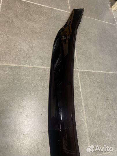 Мухобойка - дефлектор капота Renault Logan