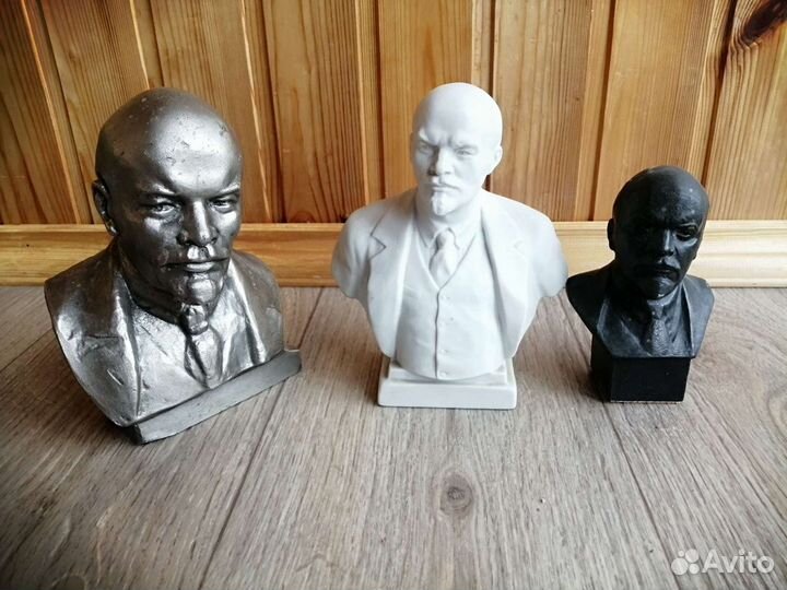 Статуэтки фарфоровые бюсты Ленин лфз СССР