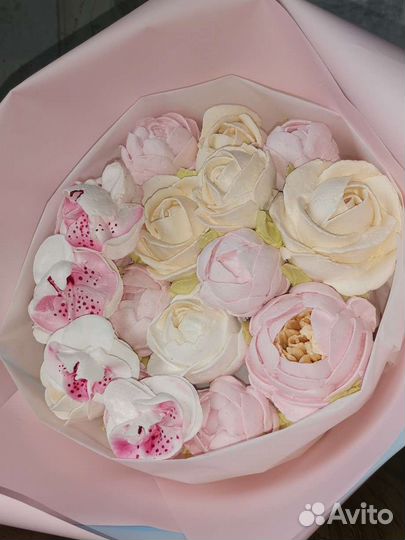 К дню учителя зефирные букеты