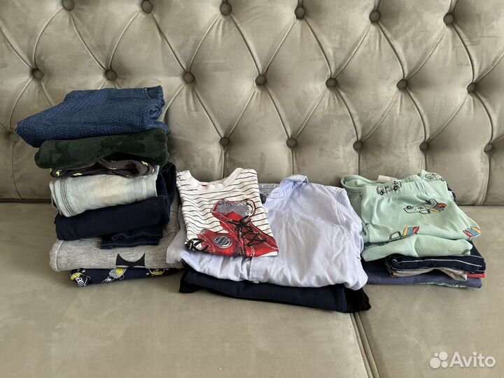 Вещи пакетом на мальчика 92 98