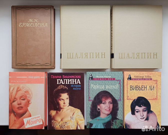 Биографии / воспоминания (книги СССР)