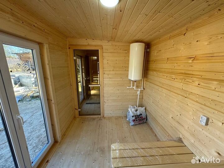 Модульная баня с доставкой под ключ. Утеплённая