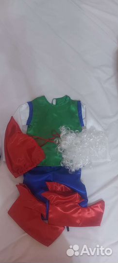 Новогодний костюм гнома 104