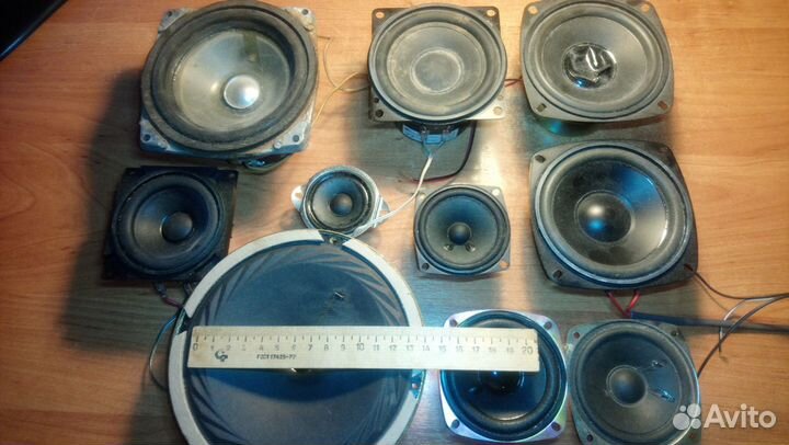 Динамики в ассортименте (СССР китай) корпус, сетки