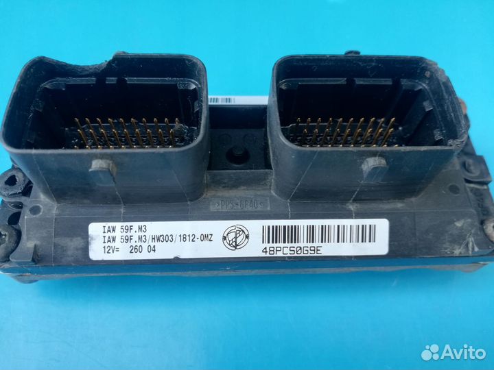 Эбу fiat IAW 59F.M3 iaw59f.M3 HW303