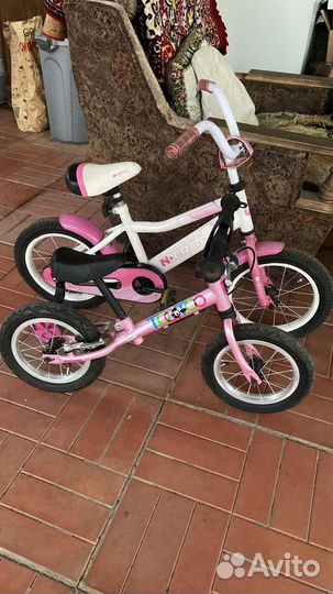 Беговел и велосипед