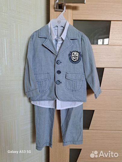 Костюм тройка для мальчика 92