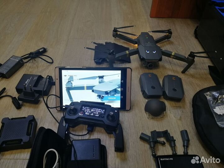 Дрон DJI Mavic PRO и аксессуары